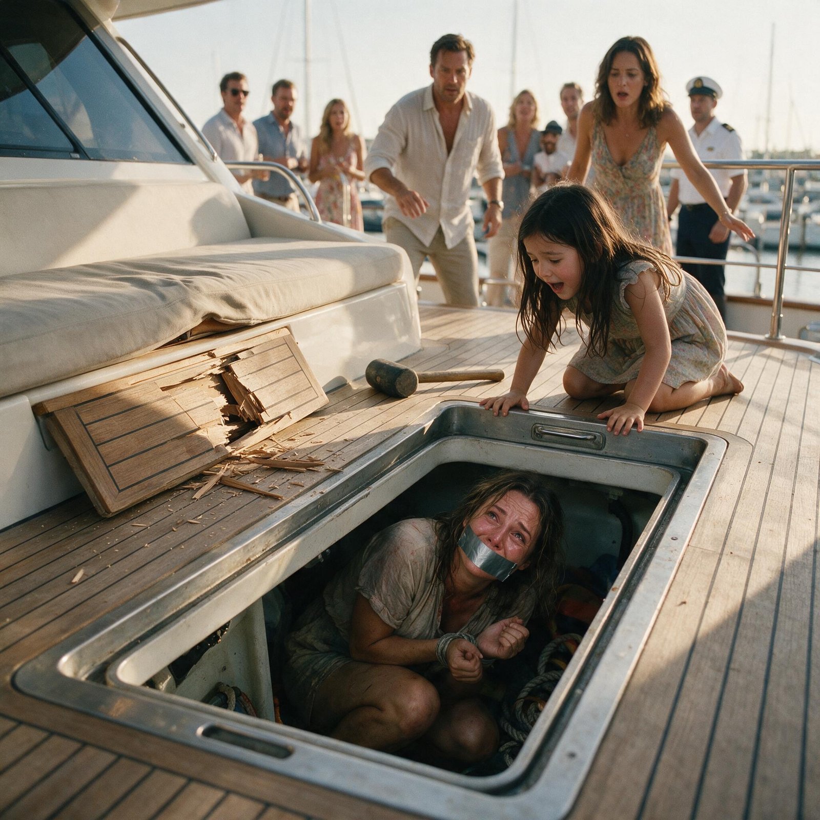 The Girl Who Destroyed Her Stepfather's Yacht — Part 5: The Words Beneath the Wood